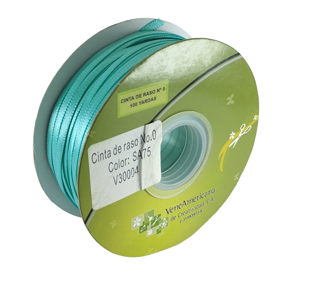 CINTA DE RASO N° 0 100YDS SA75