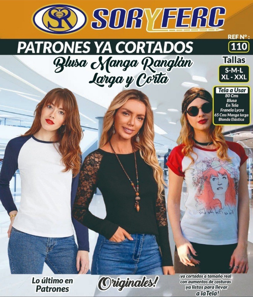 PATRON BLUSA MANGA RANGLAN